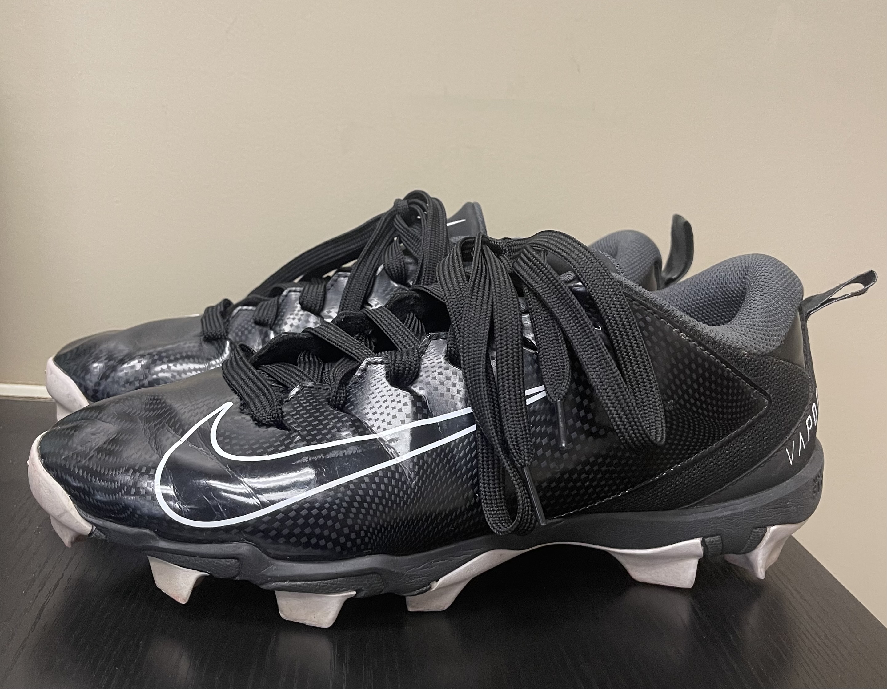 vapor white cleats